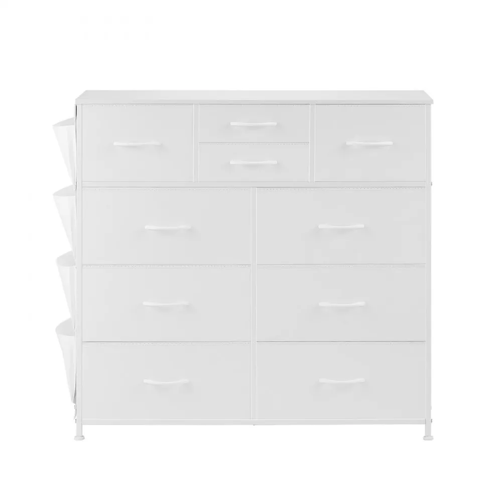 10 Drawer Dresser Fabric Storage Drawers Fabric Bins & Steel Frame