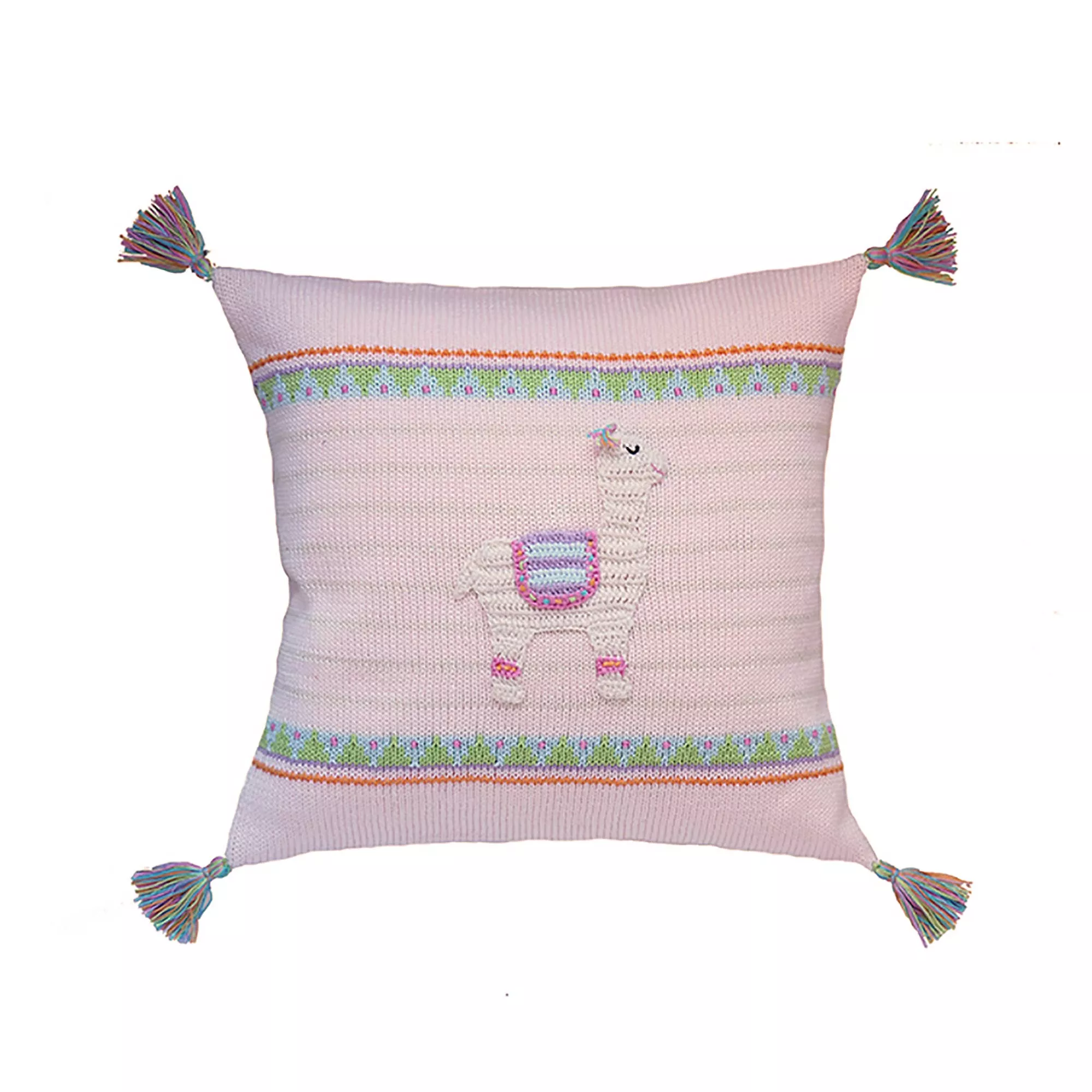 12" Llama Throw Pillow