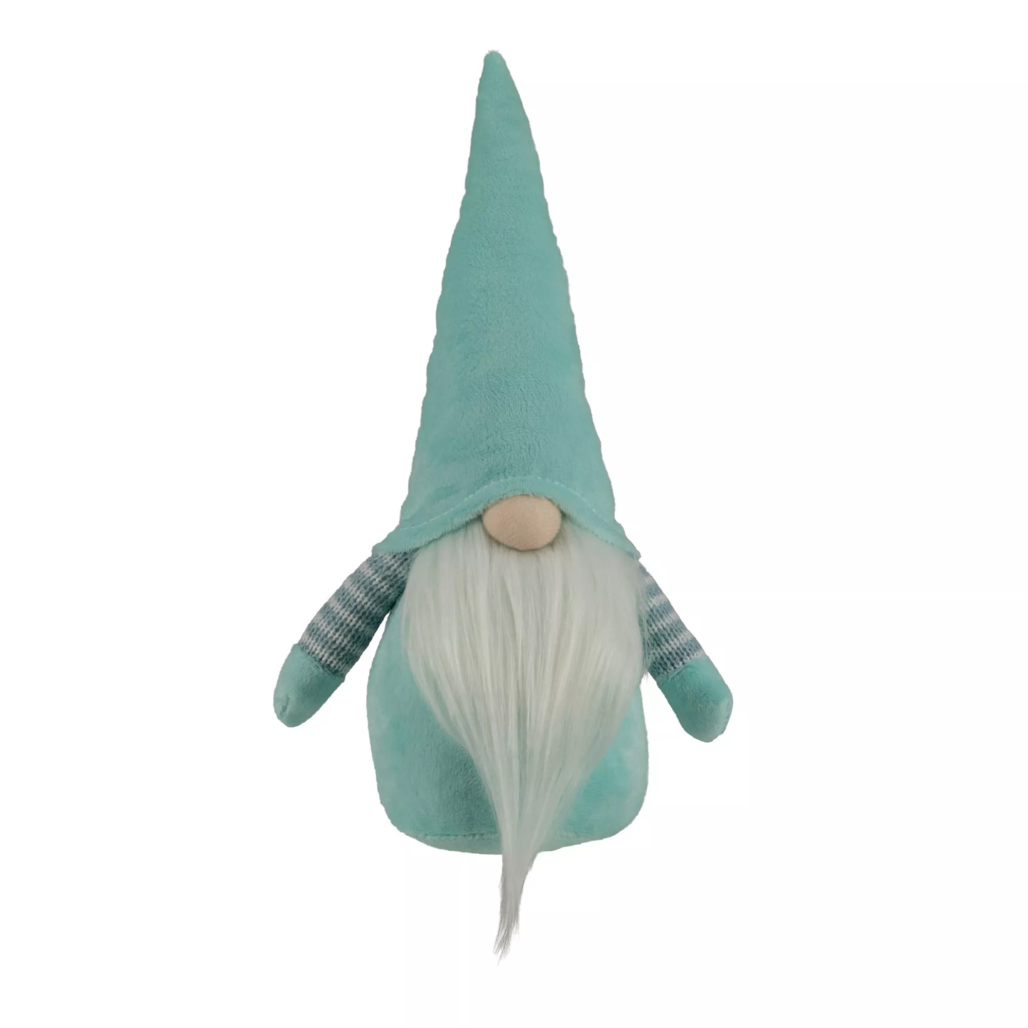 12" Sky Blue and White Spring Gnome