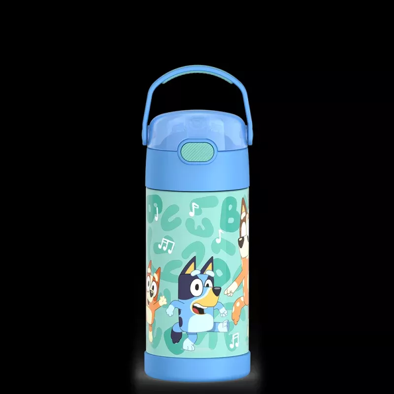 12oz FUNtainer Water Bottle Bluey