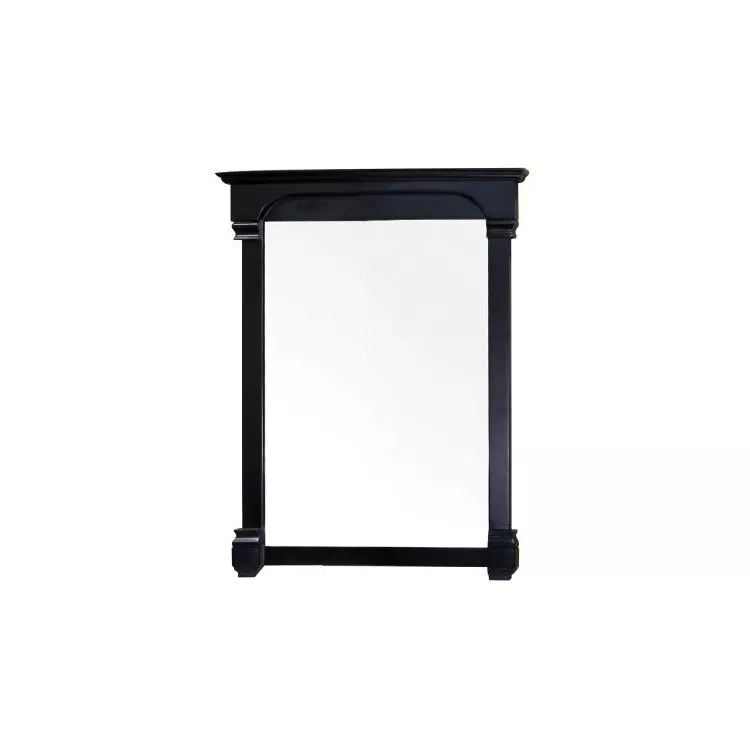 36 in Solid wood frame mirror-espresso