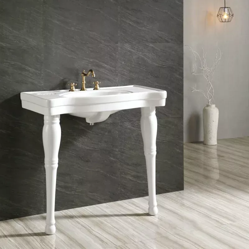 36" Karolyn Vitreous China Console Sink