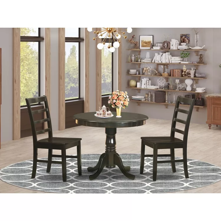 36" Kitchen Table & 2 Chairs - Dining Set