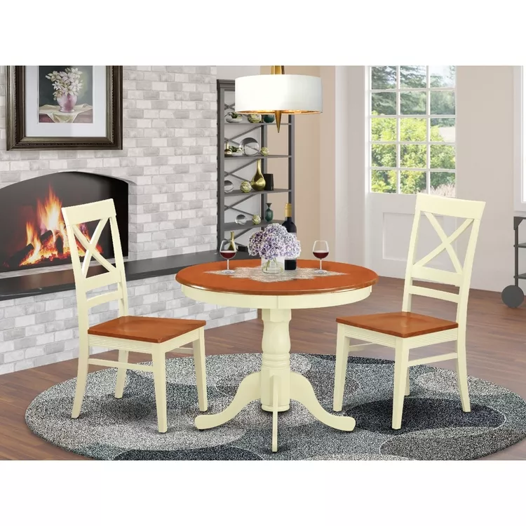 36" Kitchen Table Set - Dining Table & Chairs for 4