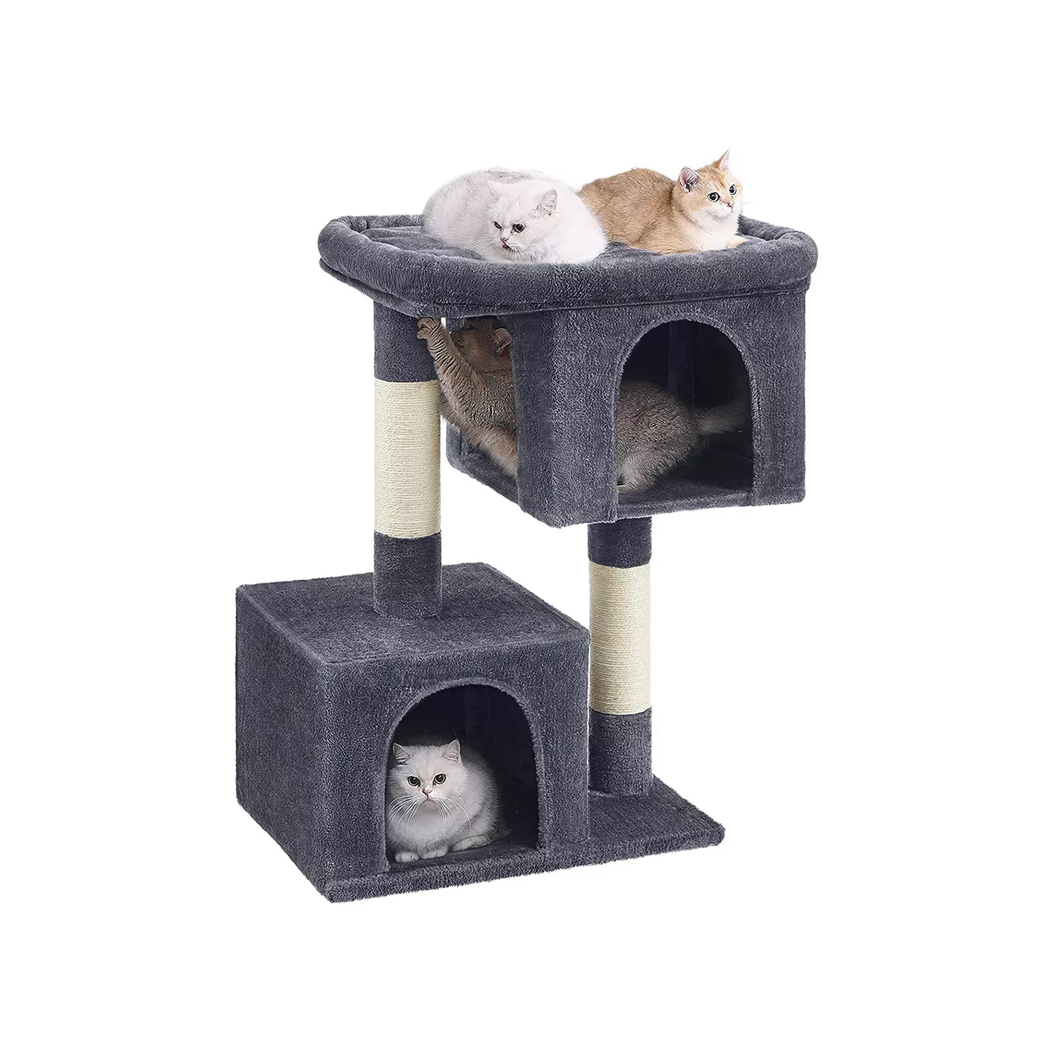 39.8-Inch Cat Tree – Perfect for Large Cats with Ample Space