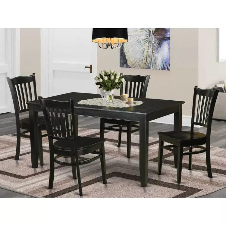 6-Person Dining Set - Kitchen Table & Chairs