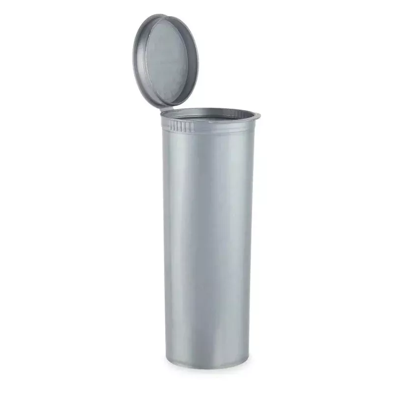 60 Dram Pop Top Vial - 1/2 Oz - Silver - (75 Count)
