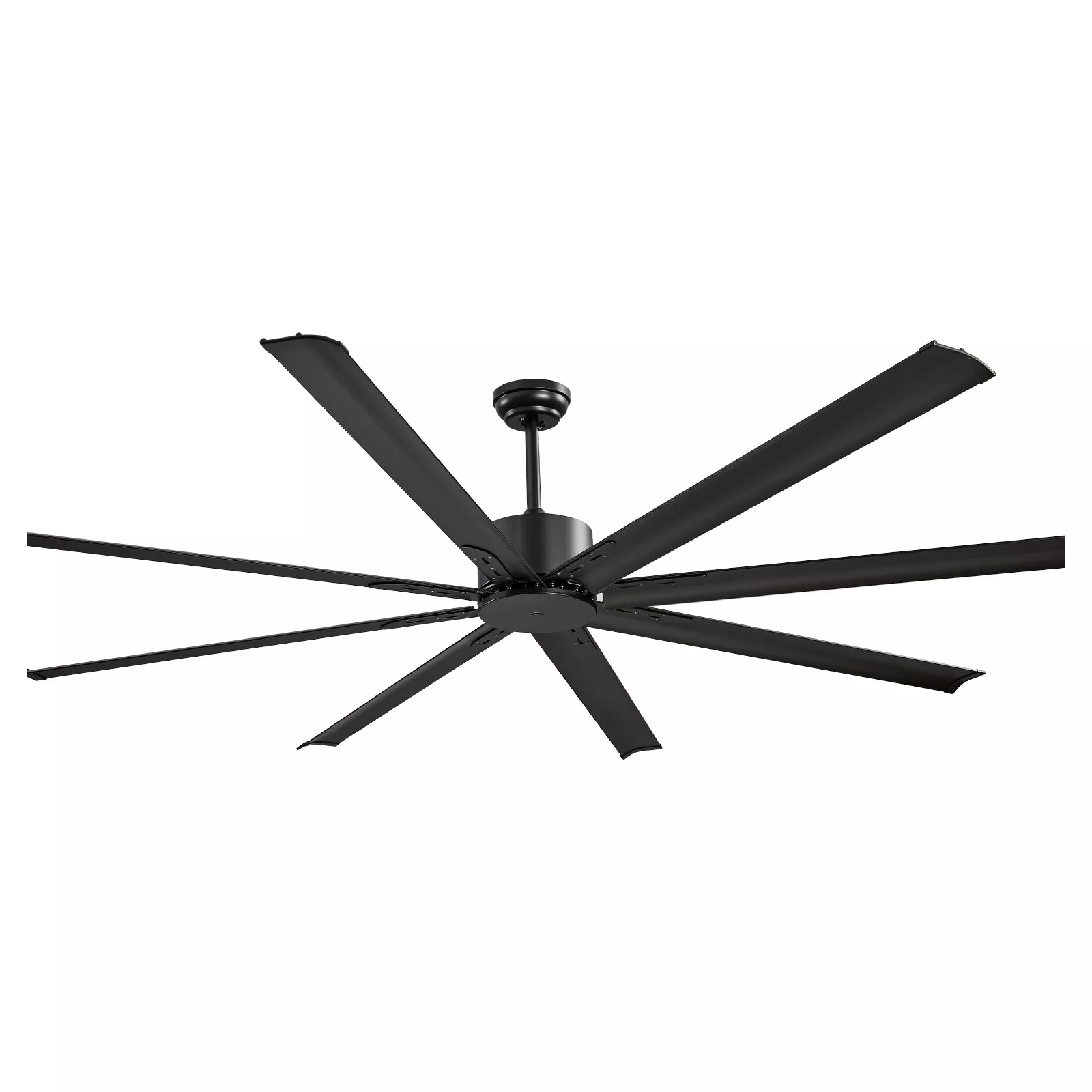 84 Inch Ceiling Fan No Light 8 Blade Remote Reversible DC Motor