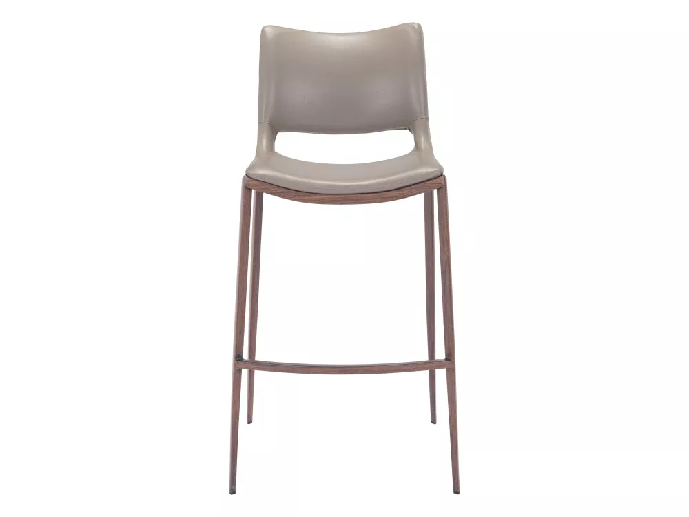 Ace Barstool (Set of 2) Brown & Walnut