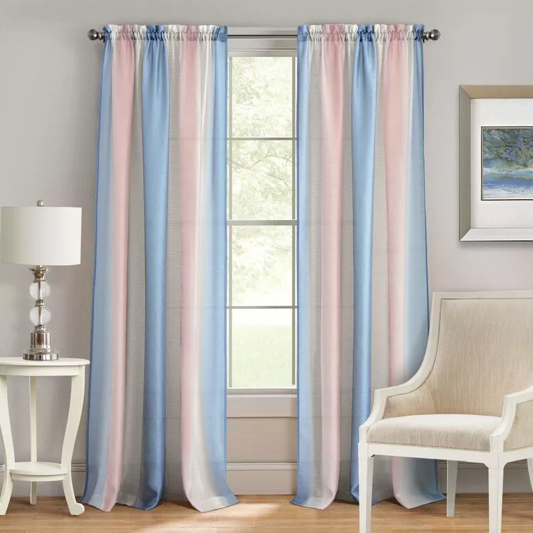 Achim Spectrum Rod Pocket Window Curtain Panel