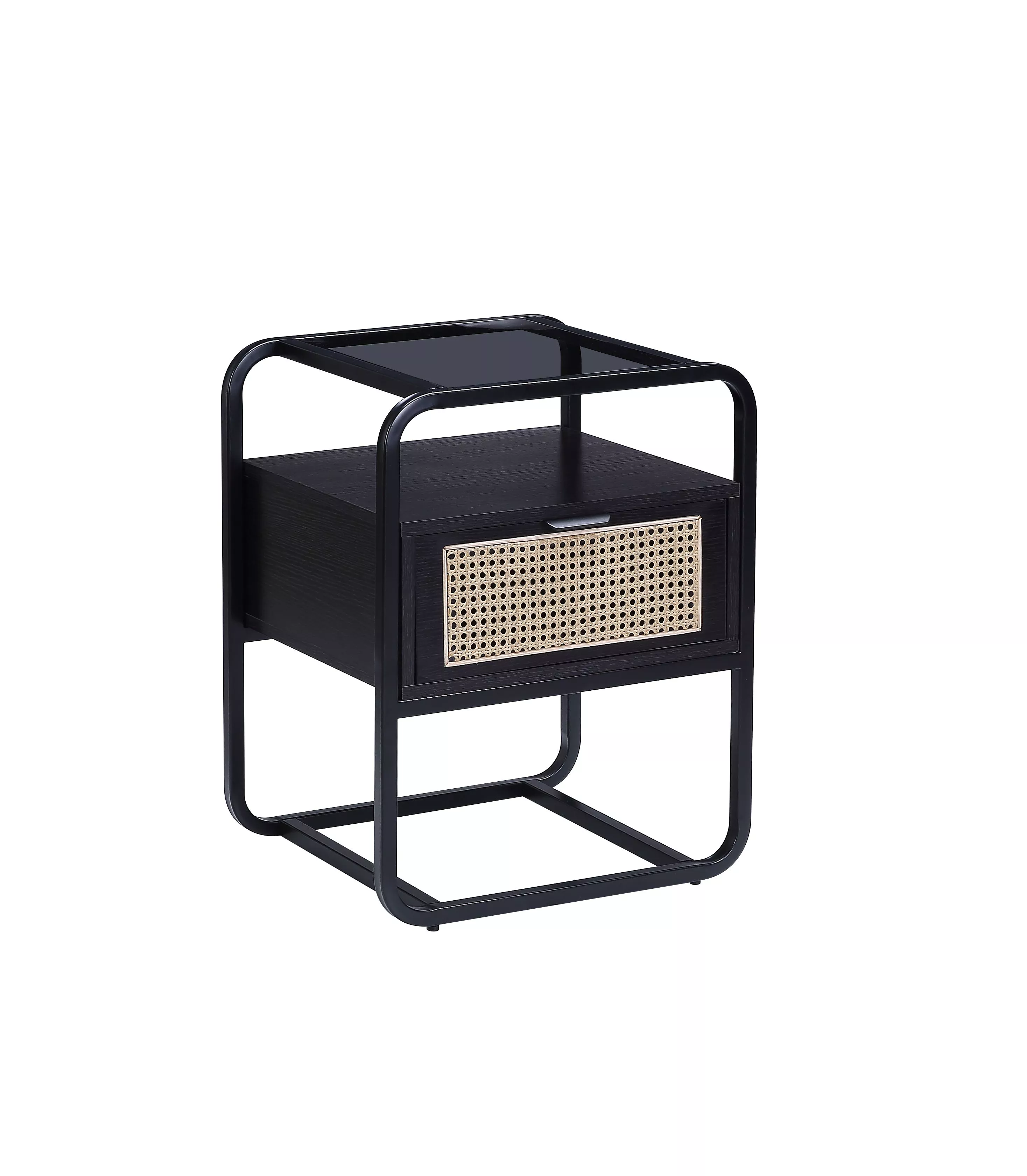 ACME Colson Accent Table, Black Finish