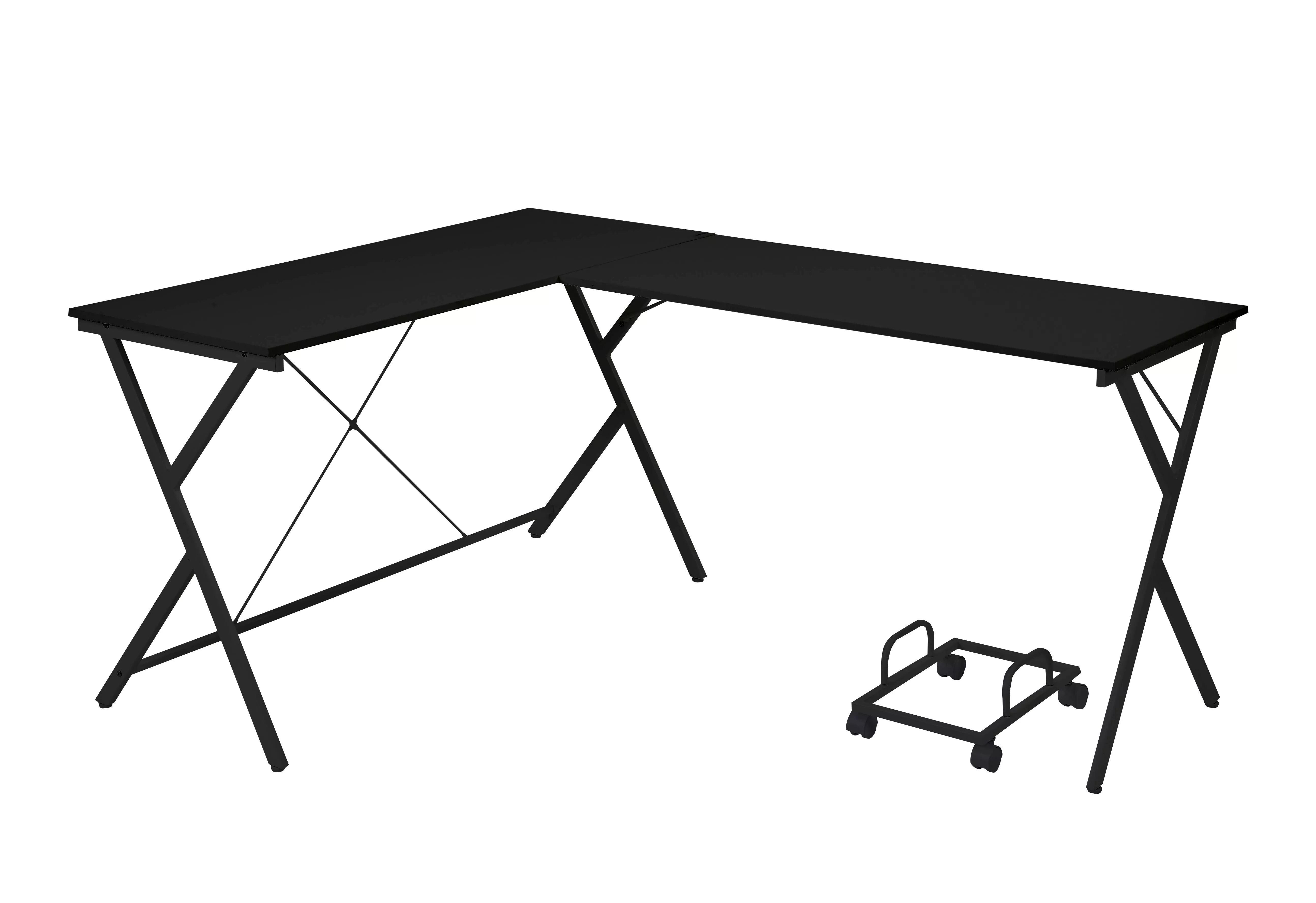 ACME Demas Computer Desk, Black Finish