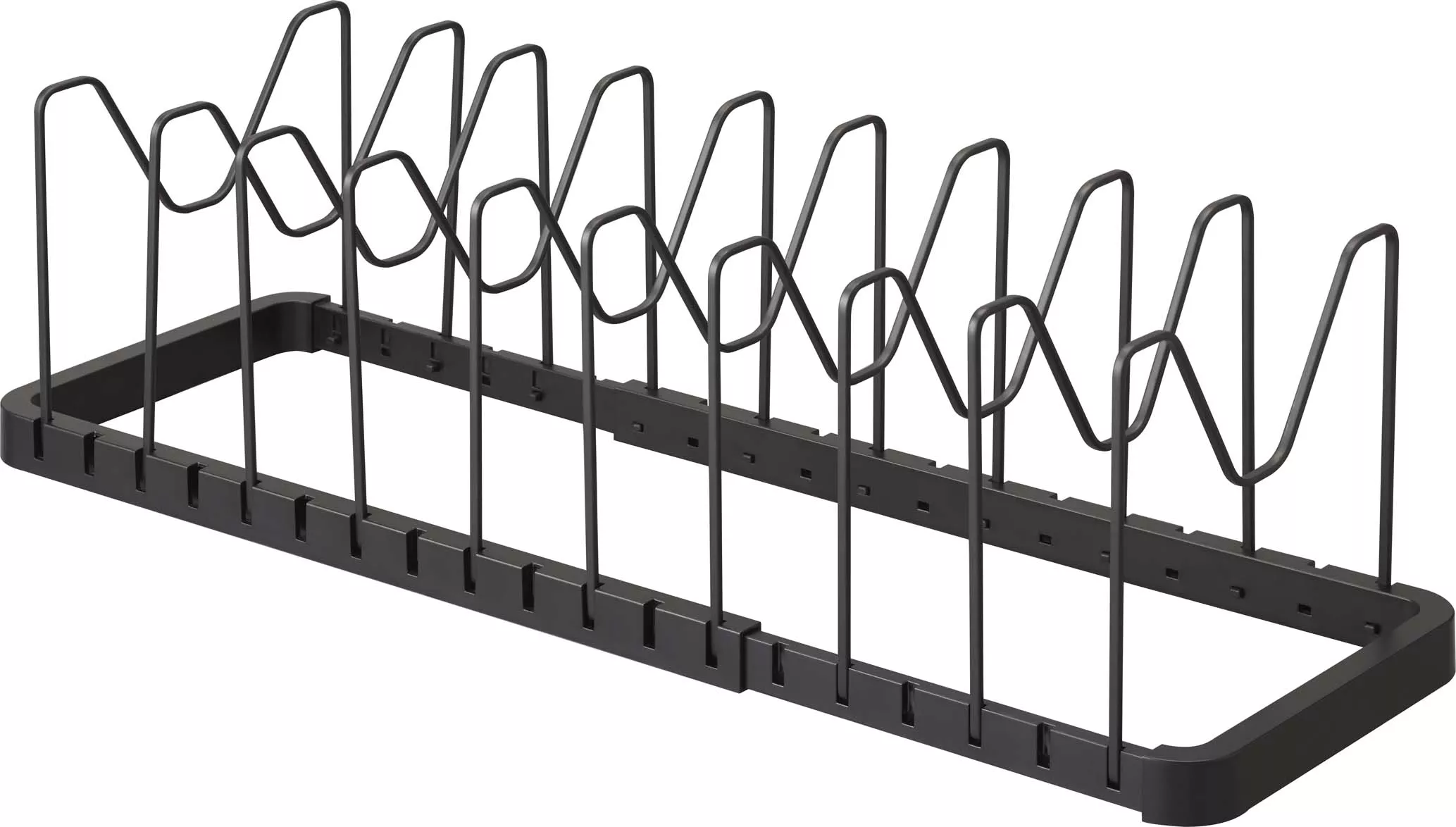 Adjustable Pot Lid Organizer