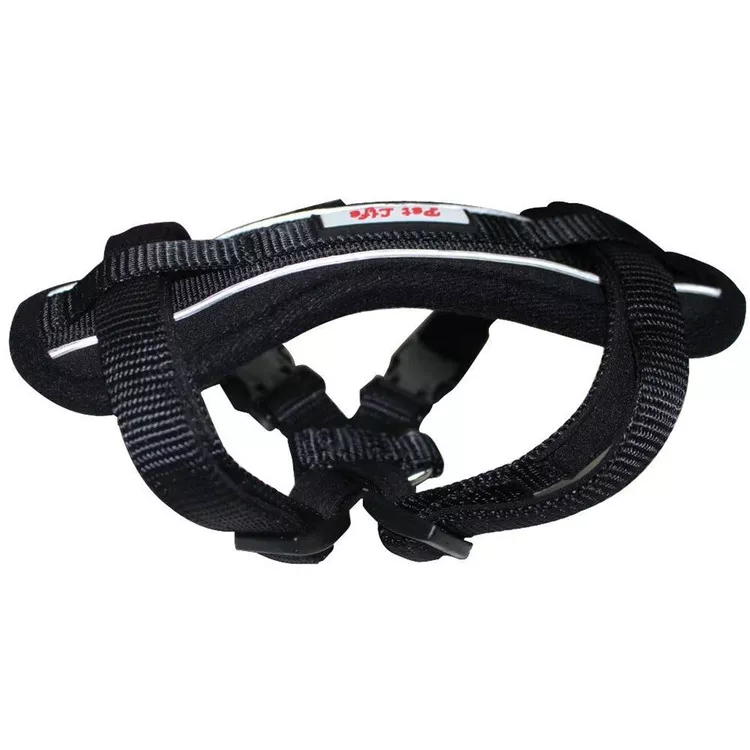 Adjustable Reflective Dog Harness for Walking Safety & Comfort