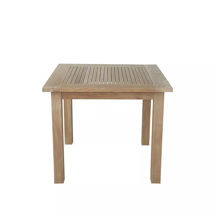 Anderson Teak Bahama 35" Square Table Small Slats
