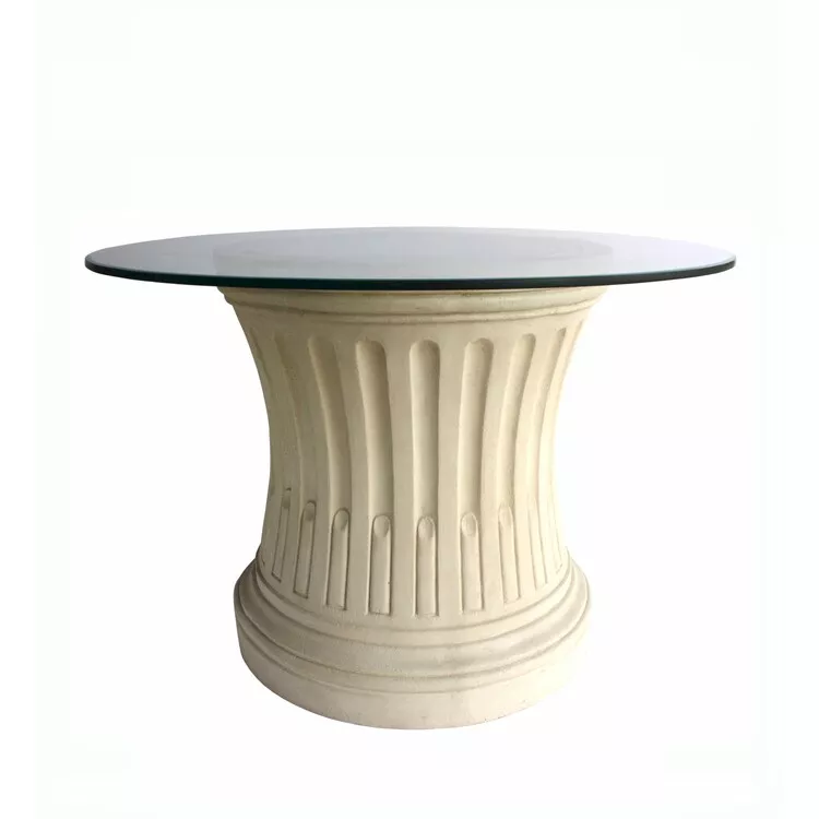 Anderson Teak Louis XVI Fluted Table - 42" Round