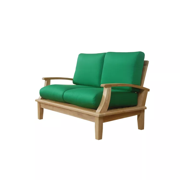 Anderson Teak Teak Loveseat - Brianna Deep Seating