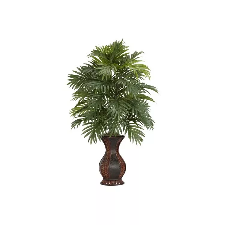 Areca Palm w/Urn Silk Plant