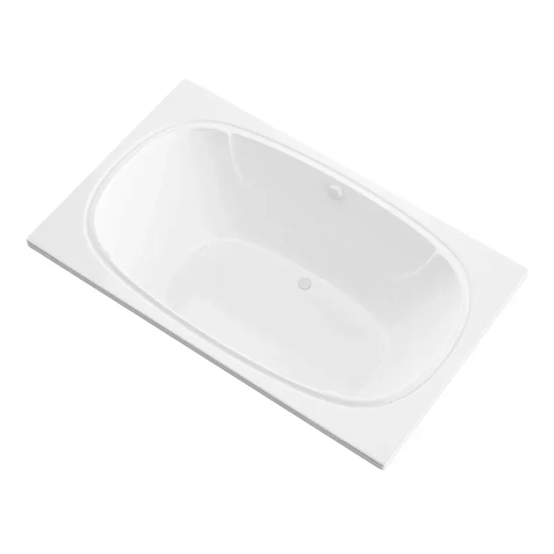 Atlantis Whirlpools Charleston 48 x 78 Rectangular Soaking Bathtub 4878CS