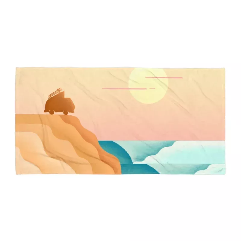 Baja Surf Beach Towel