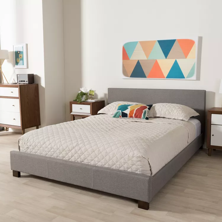 Baxton Studio Elizabeth Platform Bed