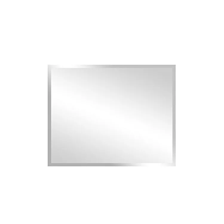 Bellaterra-Home 29" Rectangular Mirror - Frameless Wall Mirror