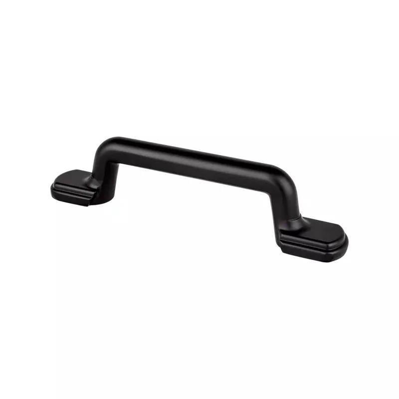 Berenson Traditional Advantage Two Pull in Matte Black - Round