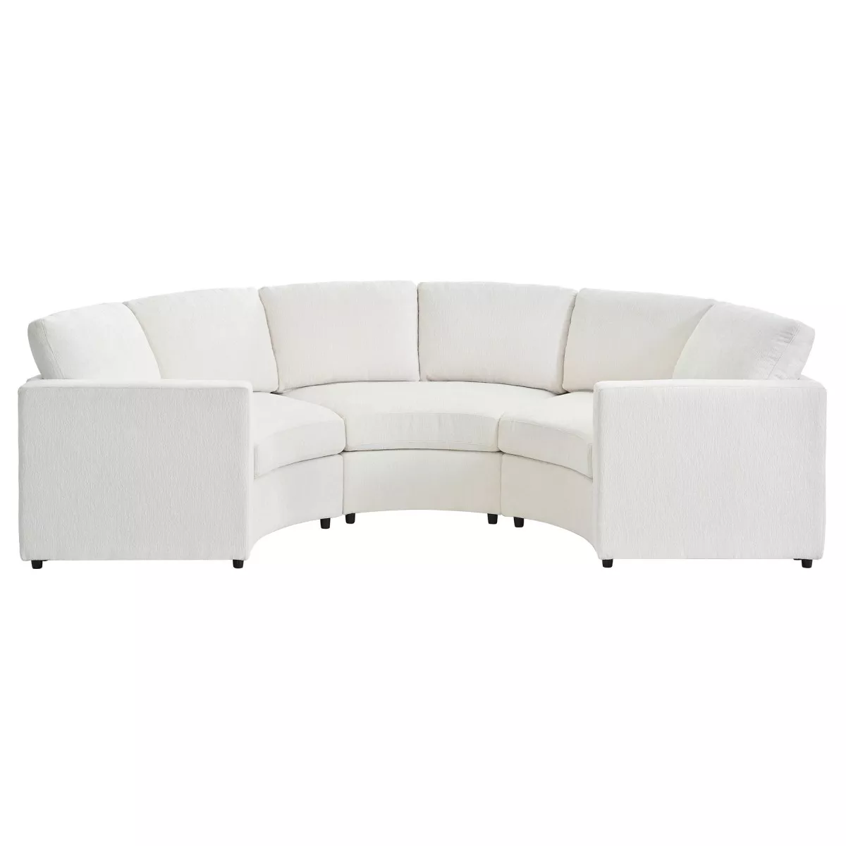 Blesbe Curved Modular Sectional Sofa