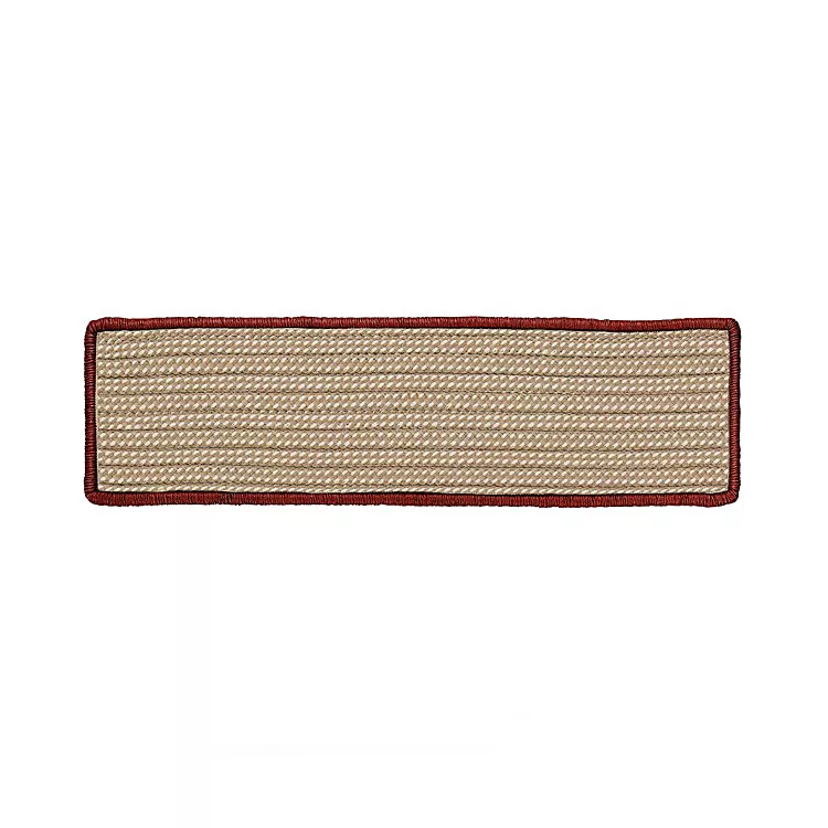 Boat House - Rust Red Stair Tread (set 13)