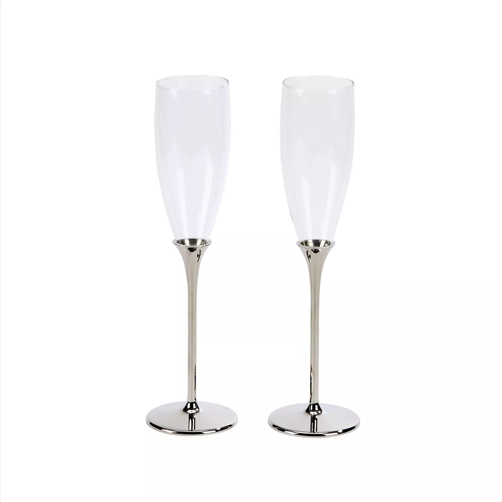 Boston Champagne Toasting Flutes Set