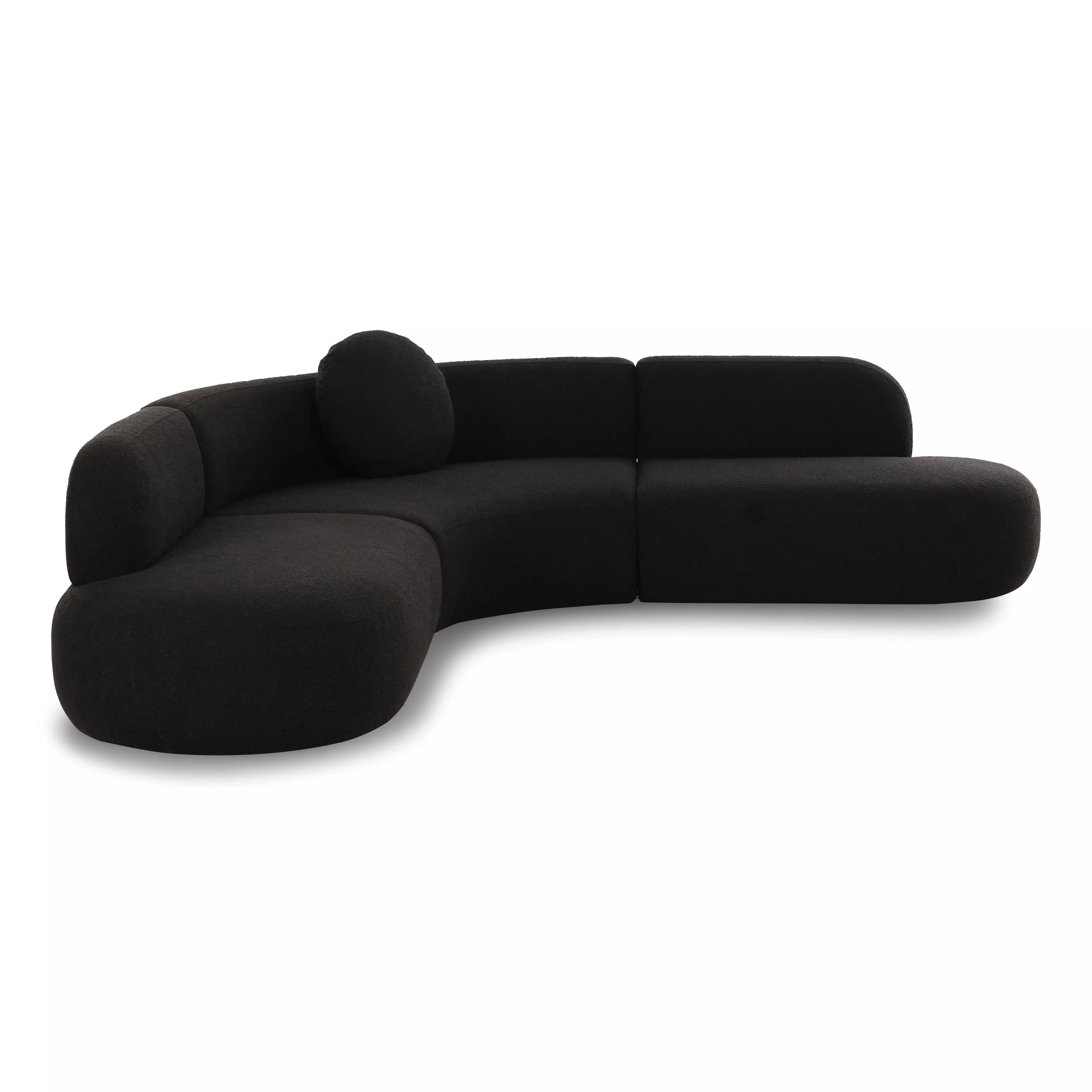 Broohah Boucle Sectional
