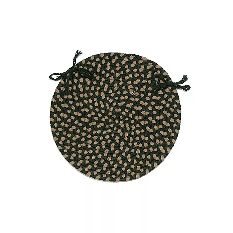 Brook Farm - Winter Green Chair Pad (single)
