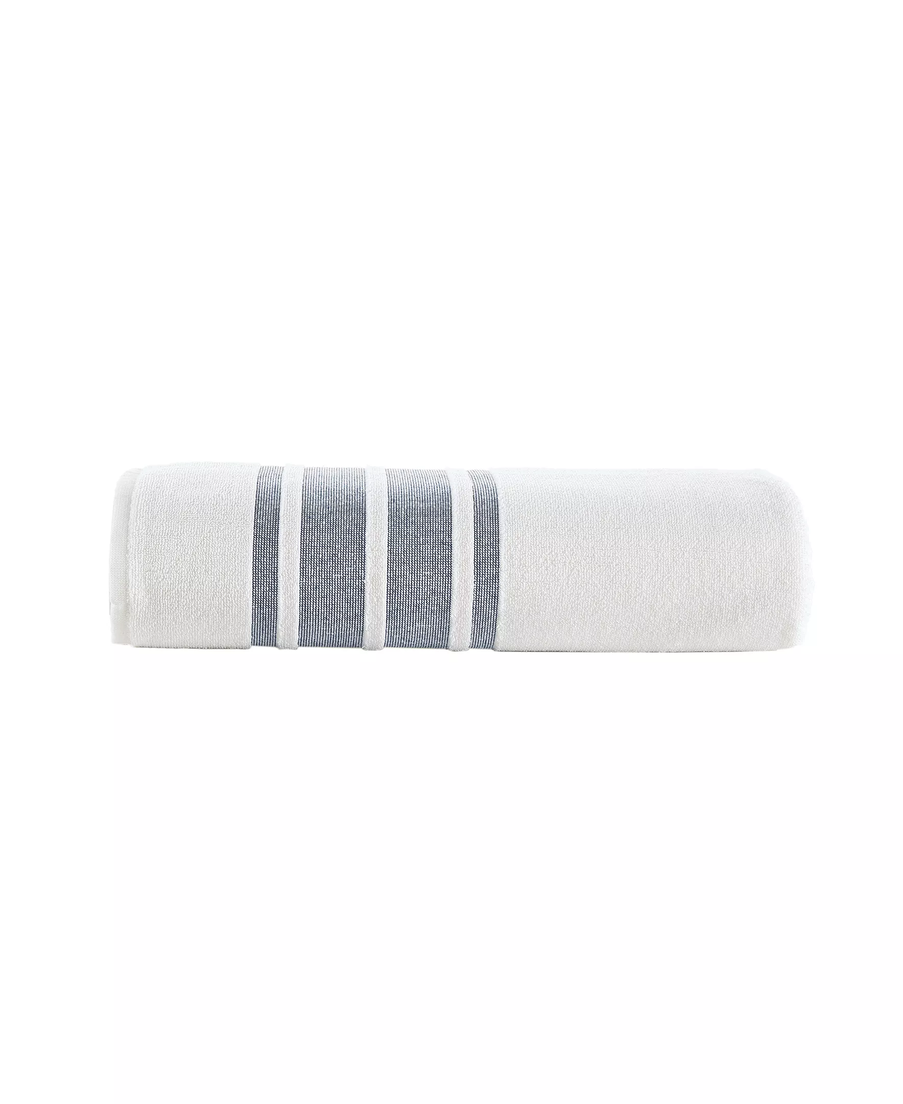 Brooks Brothers Contrast Border Bath Sheet