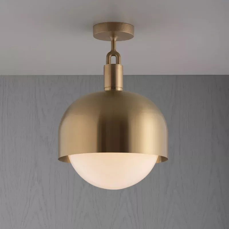 Buster + Punch Forked Ceiling / Linear / Shade / Globe / Opal / Large