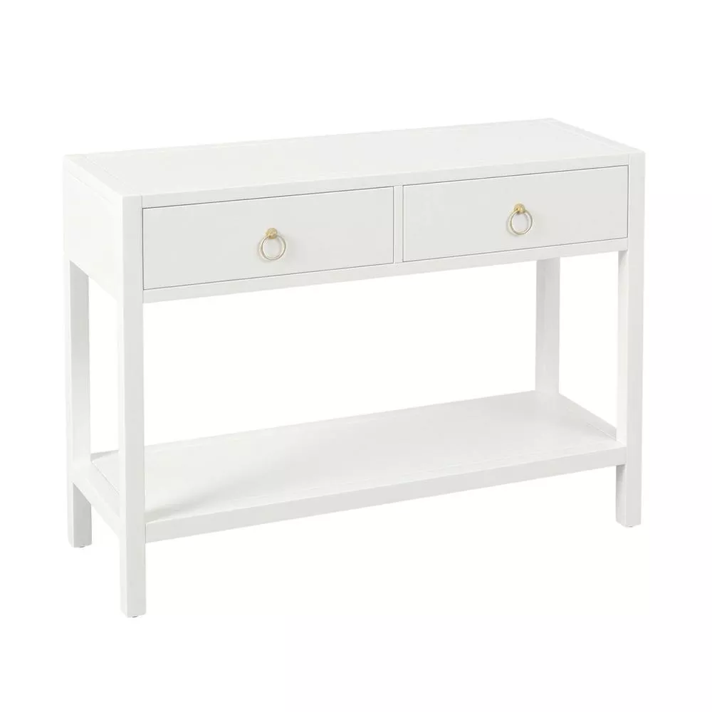 Butler Specialty Lark 44" Wood Console Table, White