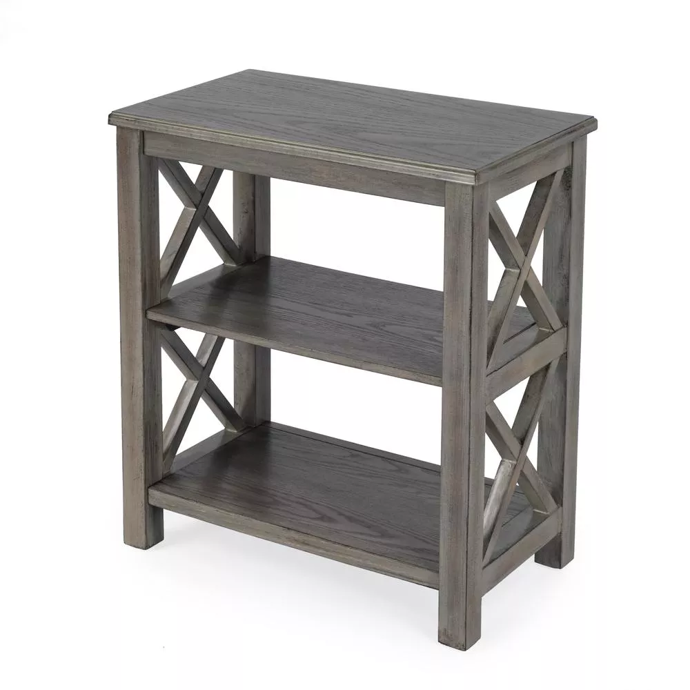 Butler Specialty Vance 2 Shelf 22W Bookcase, Light Brown