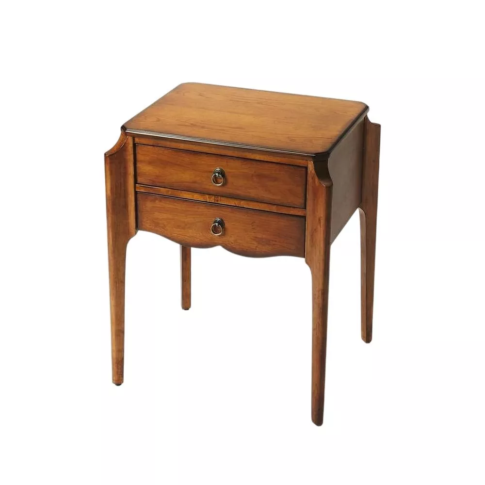 Butler Specialty Wilshire End Table, Medium Brown