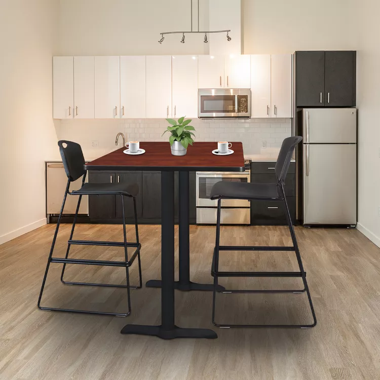 Cain 66" x 24" Café Training Table- Cherry