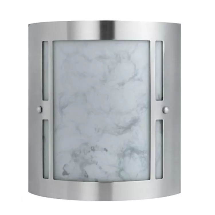 Cal Lighting Brushed Steel Vanity Light11" Wall Sconce