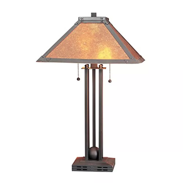 Cal Lighting Modern Matte Black Table Lamp24.5" Height