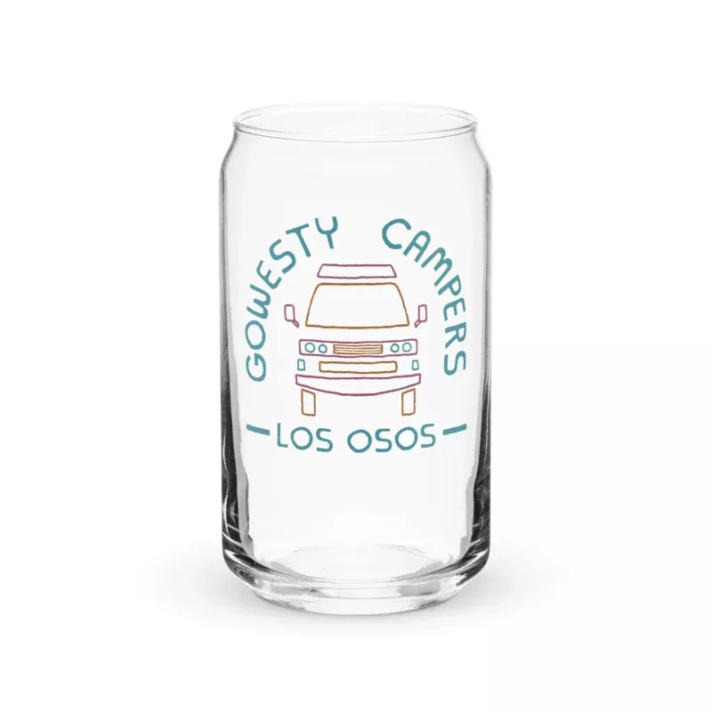 Campers "Friendly Face" Pint Glass