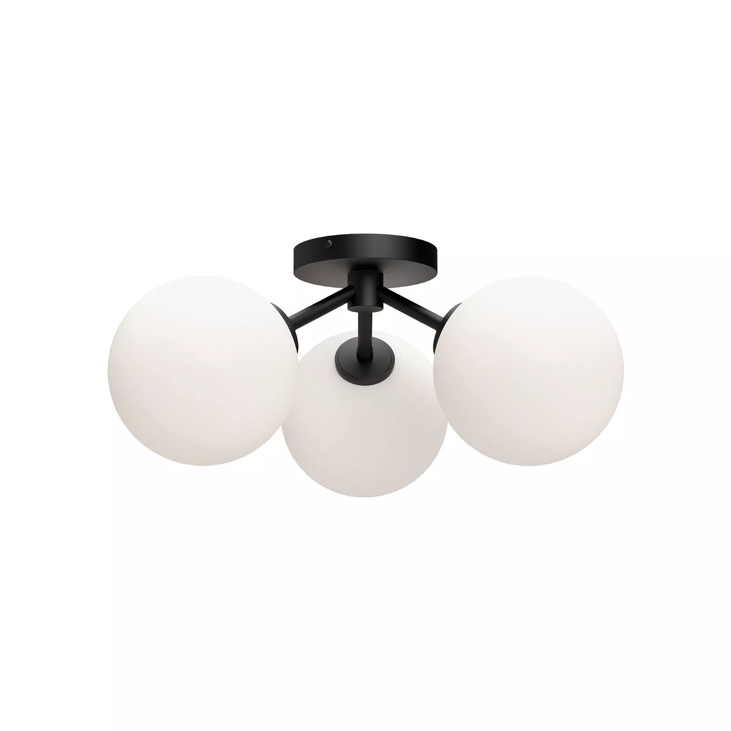 Cassia 17 in 3 Lights Semi Flush Mount