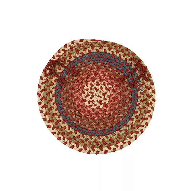 Cedar Cove- Rust Chair Pad (set 4)