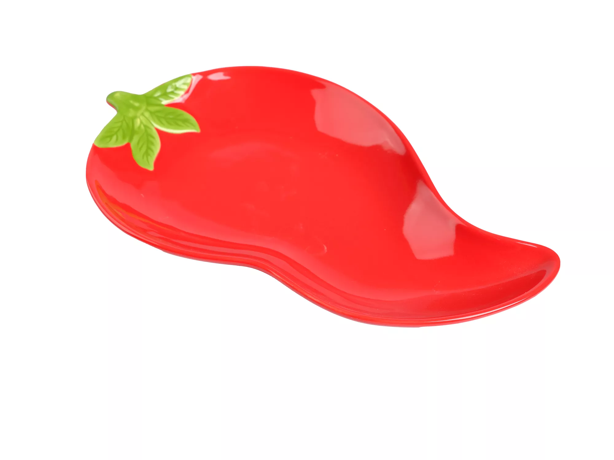 Ceramic Chili Shape Serving Plate