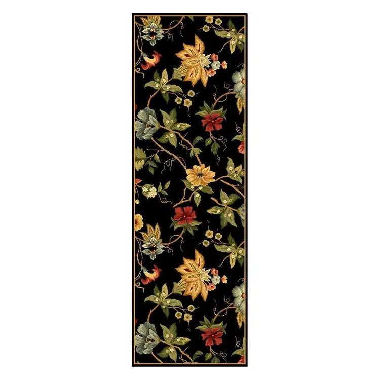Chelsea Black Modern Rug
