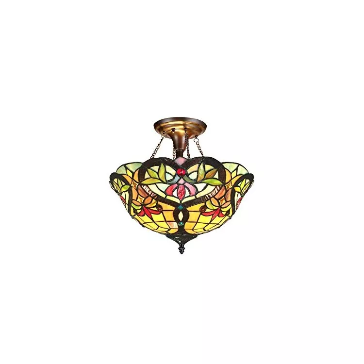 Chloe Lighting Victorian Tiffany Style Pendant Light - 16" Shade