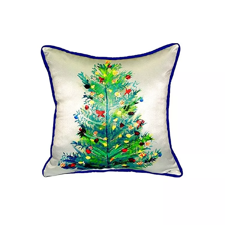 Christmas Tree Small Indoor/Outdoor Pillow 11x14
