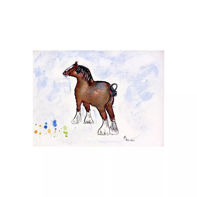 Clydesdale Door Mat 18x26
