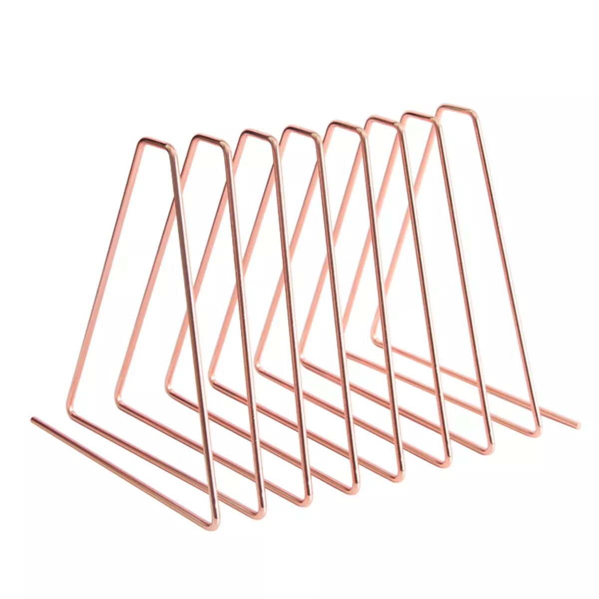 Compressible Metallic Desktop File Organizer