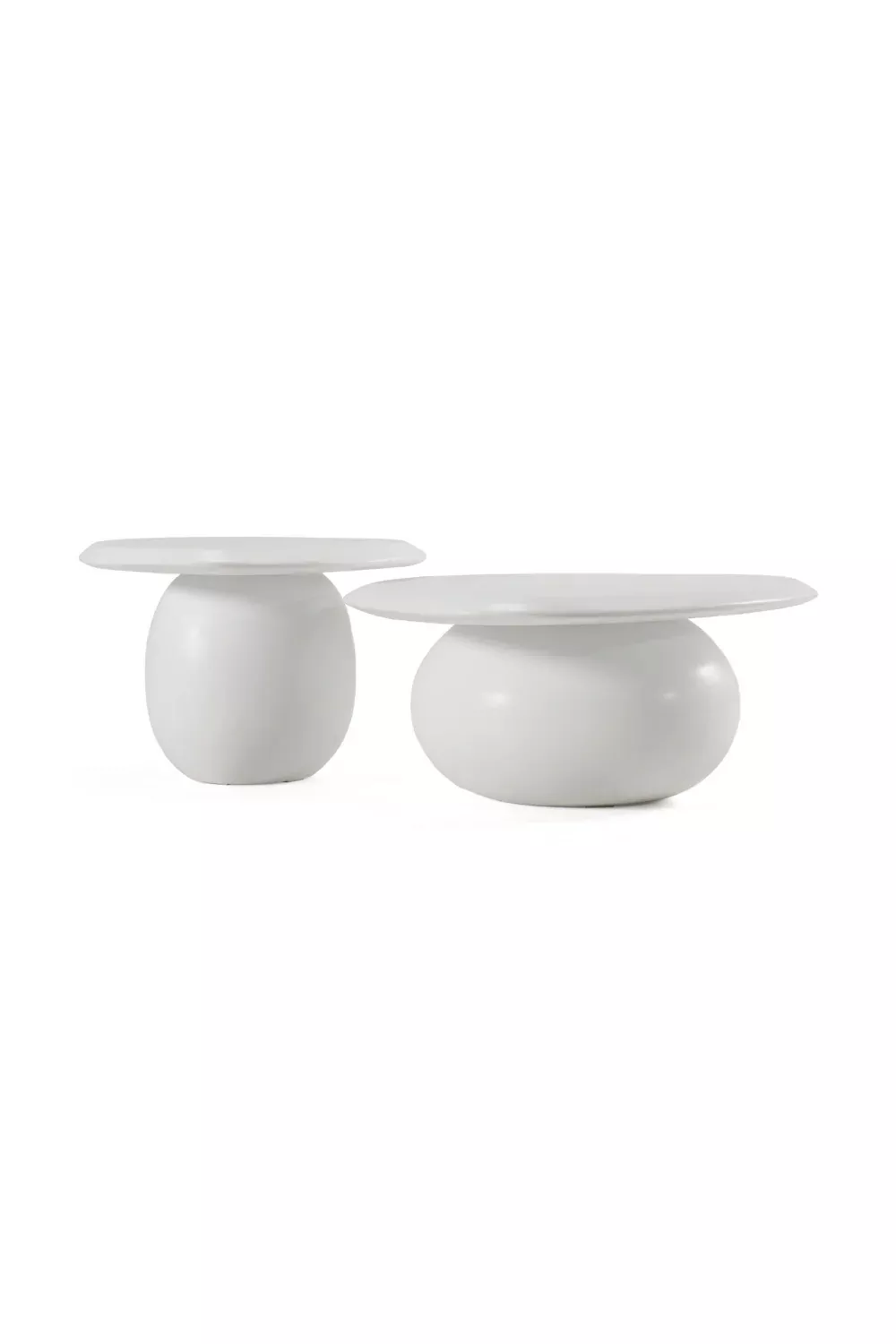 Concrete Nesting Coffee Tables (2) | OROA Modern Kalvin